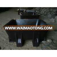 Cast Steel Sow Mold for Aluminum Remelters