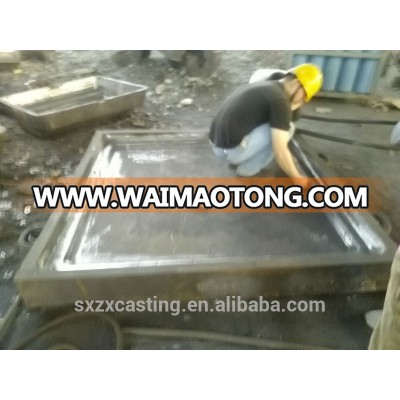 high quality surface precision ingot mold use for make the aluminum ingot large steel casting